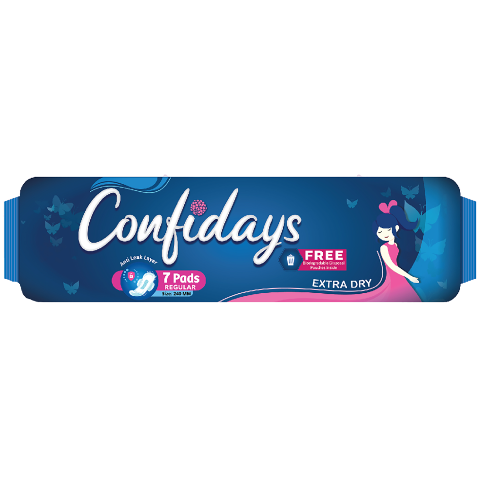 Confidays Sanitary Pads (Regular)