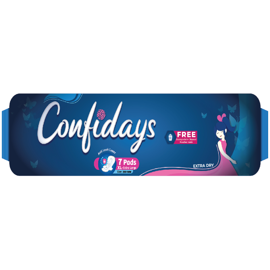 Confidays Sanitary Pads (XL)