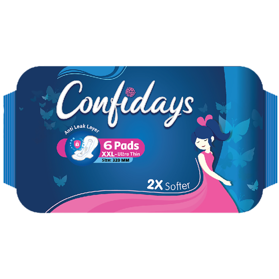 Confidays Sanitary Pads (XXl)